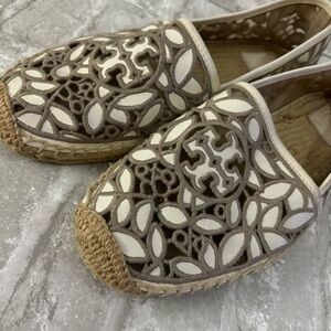 Tory Burch Lace Espadrilles Size 10 Women’s Shoes